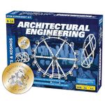 Thames & Kosmos Architectural Engineering, Kids Science Kit, Learning Resources About Architectural Design, STEM Toys for Science Experiments, Age 8+, Silver
