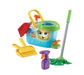 LeapFrog Clean Sweep Mop & Bucket | Interactive Pretend Play Set with Sound & Music | Suitable for Boys & Girls 2-5 Years