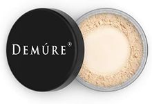 Demure Mineral Make Up, Light Warm Mineral Foundation Makeup, Concealer Makeup, Natural Makeup Made with Pure Crushed Minerals, Loose Face Powder. Demure Mineral Makeup