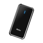 Netac 1TB Portable SSD USB 3.2 Gen 2 (10 Gbps, Type-C) External Solid State Drive Backup Slim Drive for File Storage/Business Travel Essential, Rapid Read & Write Low Noise, Z2S