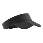 CEP The Run Visor - Unisex, Black, One Size