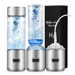 3 in1 Hydrogen Water Bottle, 2024 Upgrade Hydrogen Water Bottle Generator SPE/PEM- 5 Minutes Hydrogen Water Generator, Healthy Improve Hydration Portable Hydrogen Ionizer Machine for Festival Gift