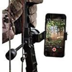 Huntinghome Bow Mount Phone Holder Smartphone Clamp Bracket for Photos Video Recorder with iPhone, Samsung Galaxy, GoPro