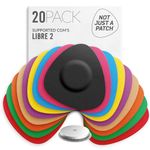 Not Just A Patch Freestyle Libre 2 Sensor Covers (20 Pack) CGM Sensor Patches for Freestyle Libre 2 - Water Resistant & Durable for 10-14 Days - Pre-Cut in Multicolor