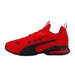 PUMA Men's Axelion NXT Sneaker, High Risk Red-Black, 11.0 US