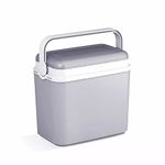 URBNLIVING Large 10L Cooler Boxes Camping Beach Travel Picnic Food Insulator (Silver Grey, Cooler Box)