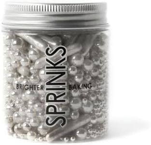 Sprinks Bubble and Bounce Sprinkles 75 g, Silver