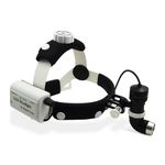 OTICA 10 Watt ENT Surgical LED Headlight for Doctors Hospital and Multi Purpose (Adjustable Focus of Light)