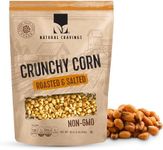 Natural Craving Salted and Roasted Corn Nuts - Original Toasted Corn Kernels in Resealable Bag - Crunchy Snack (Natural Cravings Corn Nuts)