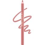 Maybelline Lifter Lip Liner, Long-Lasting, Smooth Glide Application, Hyaluronic Acid, Pink Nude, Line Leader, 1.2 g