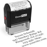 ExcelMark Custom Stamp – Clear & Cr