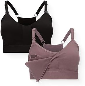 Kindred Bravely Essentials Sports Pumping & Nursing Bra, Hands Free, 2 Pack