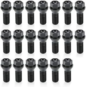 BINB ROAD 36136781151 Wheel Lug Bolt Nuts M14x1.25 Compatible with BMW Mini 328ix 428i 528i 535i 640i 740i X1 X2X3 X4 X5 X6,20Pcs