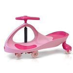 LuvLap Sunshine Swing Car, Magic Car, Kids Push Car, Swing Car for Kids, Comfortable Seats & Durable, Baby Car, Magic Toy Car, Kids Swing Car, Ride On Car, Kids Car, 3+ Years, Pink