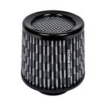 Kyostar Universal Carbon Fiber Pattern 3 Inch 76mm Air Intake Cone Filter Replacement Quality Dry Air Filter