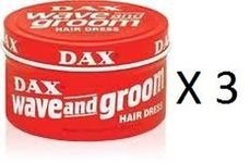 Dax Wave and Groom Hair Dress, 3.5 Ounce (Pack of 3) by DAX