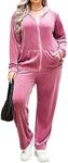 IN'VOLAND Plus Size Sweatsuit for W