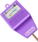 Dr.meter Soil Moisture Meter Tester for Plants, Hygrometer Moisture Sensor for Houseplants Indoor Outdoor Garden Lawn Use - Plant Water Meter Gauge Test Kit, No Battery Needed - Gardening Gifts