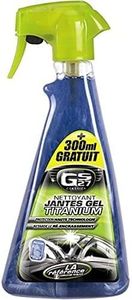 GS27 - Nettoyant Jantes Gel Titanium Classics - Compatible Toutes Jantes (Aluminium, Acier, etc.) - Format 500ml + 300ml Gratuit