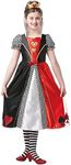 Rubie's 641008 9-10 Official Queen of Hearts Book Day Character Costume, Kids', Multi-Colour (Age 9-10 Years, Height 140 cm)