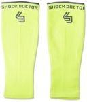 Shock Doctor SVR Recovery Compression Calf Sleeve, Shock Yellow, Adult-Small