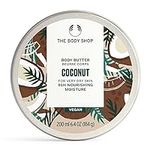 The Body Shop Coconut Body Butter – Nourishing & Moisturizing Skincare for Very Dry Skin – Vegan – 6.75 oz