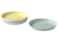 IKEA Kalas Baby/Toddler Plates, Assorted Pastel Colors, Pack of 6, BPA Free