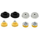 Hoypeyfiy 2 Sets Rear Shock Absorber Suspension Top Strut Mount with Dust Cover Shock Cap Replacement for BMW 1 3 Series X1 E81 E82 E84 E87 E88 E90 E91 E92 E93 33506771737