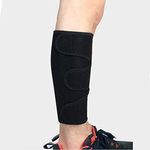 PRIVFIT Calf Brace Shin Splint Compression Lower Leg Wrap Support for Torn Calf Muscle, Strain, Sprain, Pain Relief, Tennis Leg, Injury for Men and Women (1)