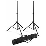 Speaker Stands Pair with Gig Bag St
