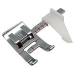 Adjustable Guide Sewing Machine Presser Foot Fits for Low Shank Domestic Sewing Machine. Snapping On Brother, Babylock, Singer, Janome, Juki, New Home.