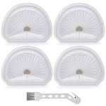 Anewise 4 Pack VLPF10 Replacement Filters Compatible with Black and Decker Hand Vacuum HLVA320J, HLVA315J62, HLVA325JP07, HLVA325BP07, HLVA320J00, HLVA325J10, N575266, Compare to Part #VLPF10