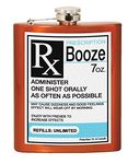 Spoontiques 15641 Prescription Flask, Orange 7 Ounces