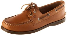 Sperry Women's A/O 2-Eye Boat Shoe, Nutmeg, 8 M US