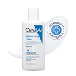 CeraVe Moisturizing Lotion For Normal to Dry Skin (88ml) - Formulated With 3 Essential Ceramides And Hyaluronic Acid | Non-Comedogenic, Oil Free And Fragrance-Free Body Lotion