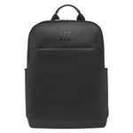 Moleskine - Classic Pro Backpack, Professional Office Backpack, PC Backpack for Laptop, iPad, Notebook up to 15'', Men's Work Backpack, Size 43 x 33 x 14 cm, Black