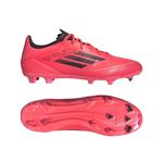 Adidas Unisex's F50 League Fg/Mg Football Shoes, Red, UK-12