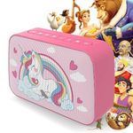 TARBULL SuperBuddy Kids Screen Free Audio Speaker, 550+ Stories, Rhymes & Mantras Preloaded, Musical Toy with Content Upgrade & Bluetooth, Birthday Gift for Boys & Girls 3 to 10 Years (Unicorn)