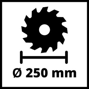 Einhell Table Saw TC-TS 2225 U – Powerful Bench Saw for Woodworking
