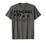 Fencing Kid Definition Fencing Gear T-Shirt