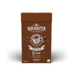 Van Houten GROUND DARK Cocoa Chocolate Drink Powder 750 G - Perfect for Hot & Cold Drinks - Makes 22 Servings - Intensely Dark and Bitter with Roasted Notes - 100% Chocolate - Vegetarian, NON-GMO
