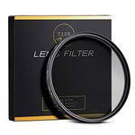 Tide Optics CPL Lens Filter Polarizer (72mm) Circular Slim Polarizing Filter, MRC Optical Glass