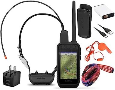 Wearable4U - Garmin Alpha 300 Handheld, Advanced Dog Tracking and Training Handheld and Alpha TT 25 Collar with Leash and Whistle Bundle