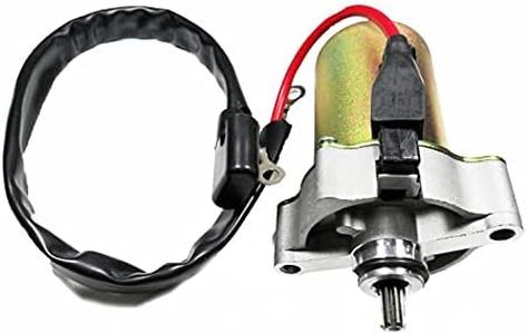 Electric Starter Motor Fits E-Ton Viper RXL70, RXL90R, Viper RX4-70, RX4-90, RX4-90R, Rover UK1, Rover GT, Yamaha Raptor 90 09-13 + more 4 stroke 70-90cc ATVs