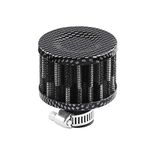 12mm Mini Carbon Oil Breather Air Filter Universal