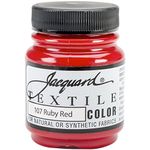 Jacquard Products Ruby Red-Textile Color Paint, Acrylic, Multicolour