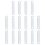 uxcell Curtain Weights (50g), Drapery Iron Weight for Bathroom Home Curtains Tablecloth Flags, White, 16Pcs