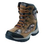 Northside Boys' Renegade 400 Hiking Boot, Tan Camo, Size 4 Medium US Big Kid