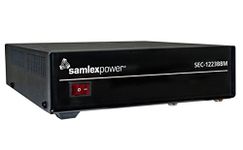 Samlex SEC-1223BBM 23 amp Switching Power Supply with Built-in Battery Back-up Circuit AC-DC Desktop 120 Volt