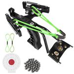 Professional Wrist Rocket slingshots for Adults，Most Powerful Sling Shot for Adult。High Precision Slingshot for Competition, Training Hunting slingshots for Adults